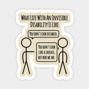 Life With An Invisible Disability: The Jackass Magnet