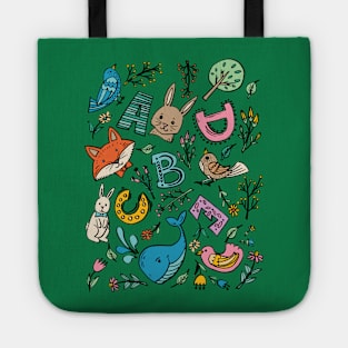 Forest Friends ABC Tote