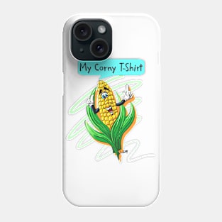 Corny Fall Autumn Tshirt Halloween and Thanksgiving Gift Phone Case