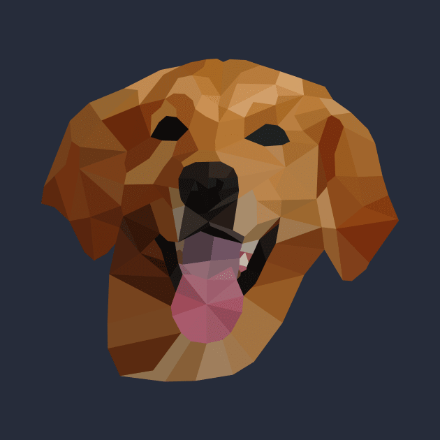 Polygon dog by DaveDesigns