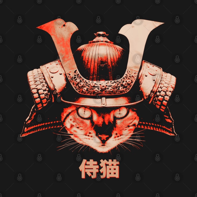 Samurai Cat by robotface