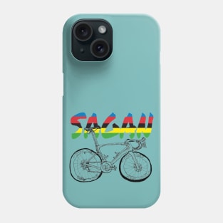 S-Works Sagan Rainbow Jersey Bicycle Drawing Phone Case