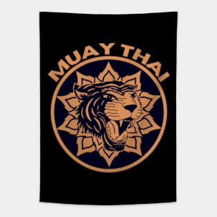 Muay Thai Tiger Tapestry