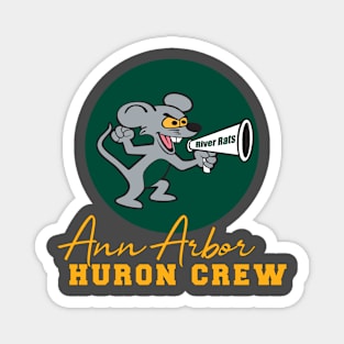 A2 Huron Crew Green Magnet