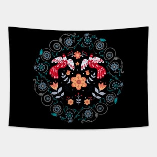 Design Based on Slavic Motifs Tapestry