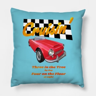 Cruisin Datsun Roadster Pillow