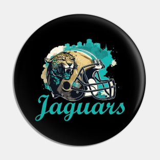 Jaguars Football Team Pin