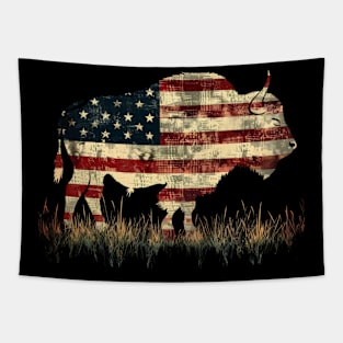 Buffalo Intelligence Quotient Tapestry
