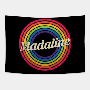 Madaline - Retro Rainbow Style Tapestry