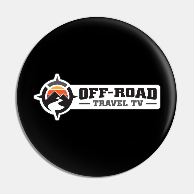 Off-Road Travel TV Original Horizontal Logo Pin by Off Road Travel TV