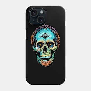 halloween skull Phone Case