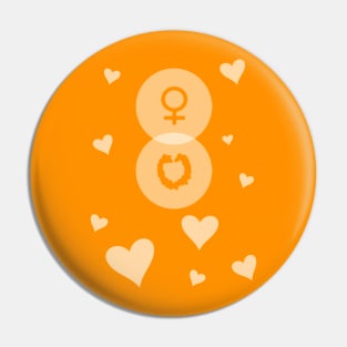 Sailor Moon - Sailor Venus Hearts Pin