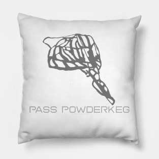 Pass Powderkeg Resort 3D Pillow