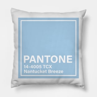 pantone 14-4005 TCX Nantucket Breeze Pillow