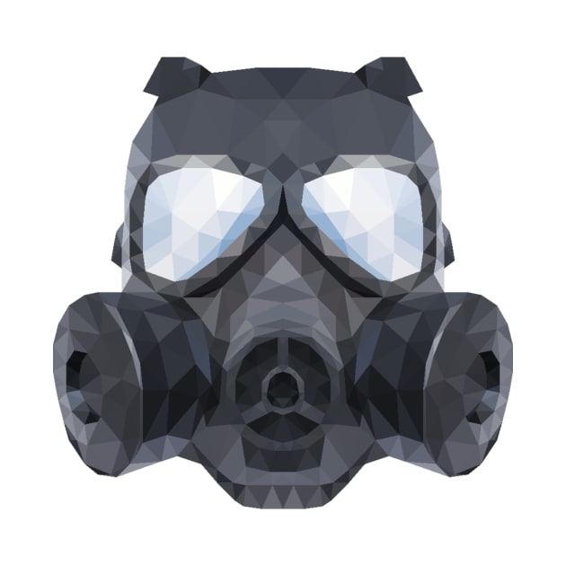 Polygon Gas Mask by ghostlypixels