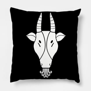 Capricorn Symbol Pillow
