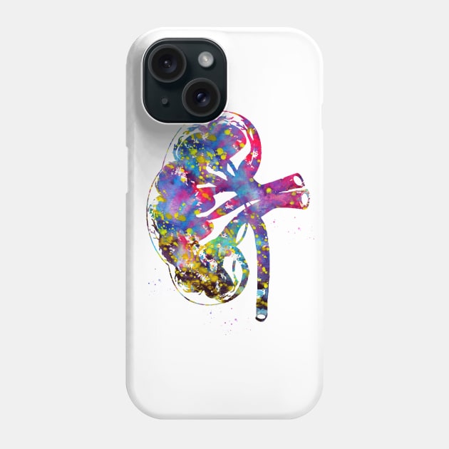 Kidney section Phone Case by erzebeth