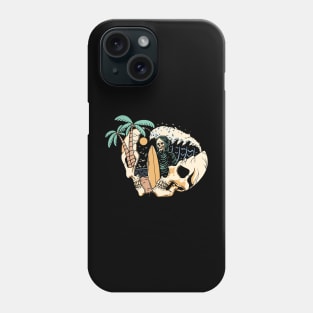 Surf Head Split Skull Phone Case