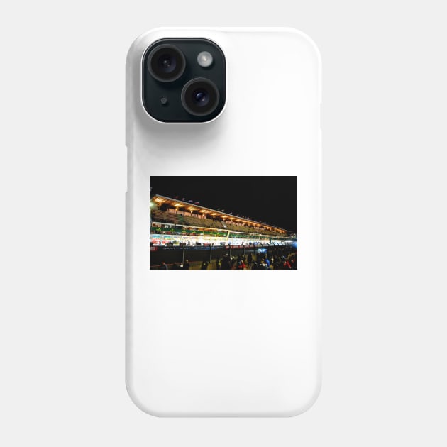 Motor Racing At Night Le Mans 2019 Phone Case by AndyEvansPhotos