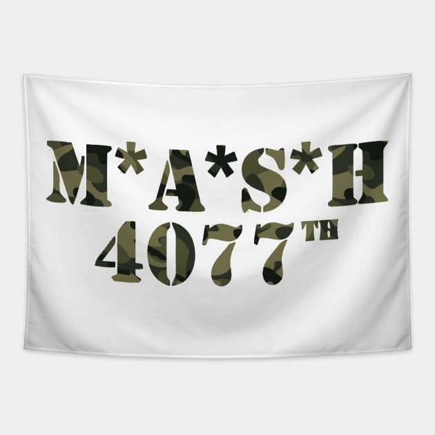 mash 4077 th Tapestry by clownverty