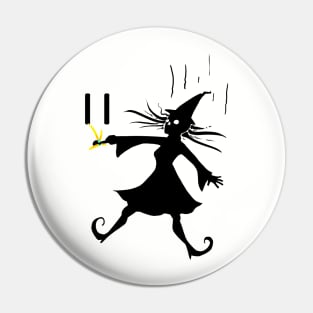 Roasted Witch Pin