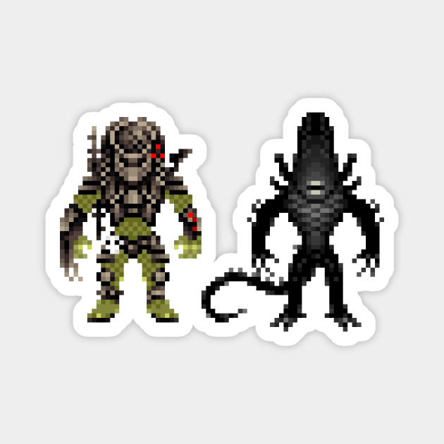 Pixel AvP Magnet by HtCRU