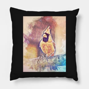 Cardinal Pillow