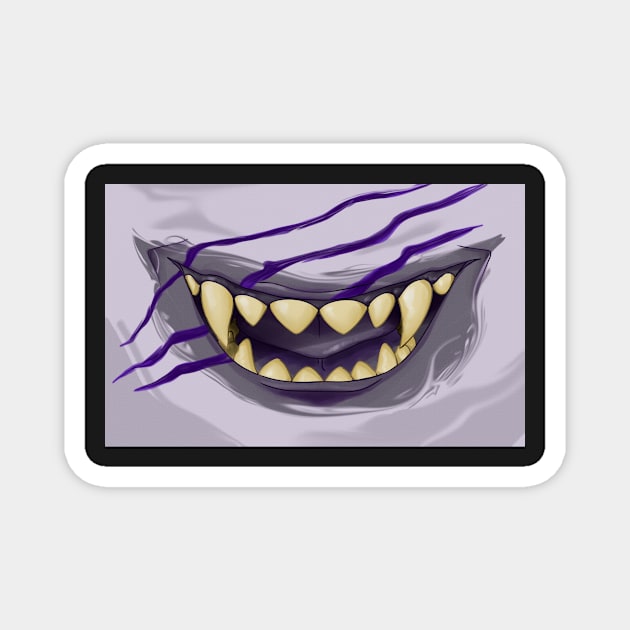 Gamzee sObEr Smile Magnet by buzzingRoyalty