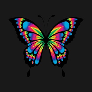 Butterfly Gift Tshirt (Painterly) - Novelty, Gift T-Shirt