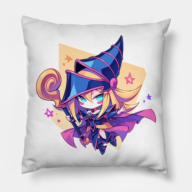 dark magician girl Pillow by peterdoraki