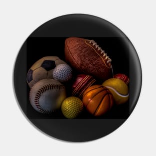 HDR Sports Balls Pin