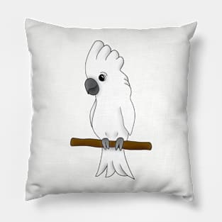 Umbrella Cockatoo Pillow