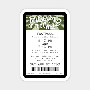 Museum of the Weird Fastpass Magnet