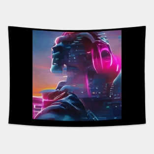 Multidimension and Ai Robot Tapestry