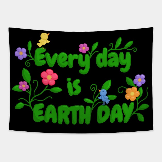 Earth Day 3 Tapestry by valentinahramov