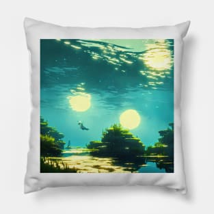 Golden Rays Pillow