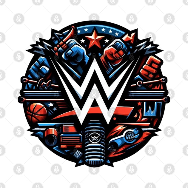 wwe by Teeeshirt