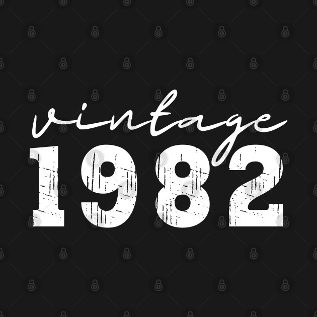 Vintage 1982 by oneduystore