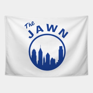 The Jawn - White/Blue Tapestry