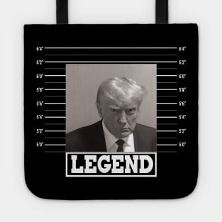 Trump Mugshot President Legend Tote