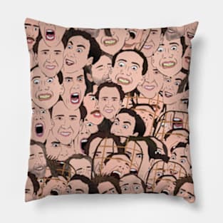 Nicolas Cage All Over Pillow