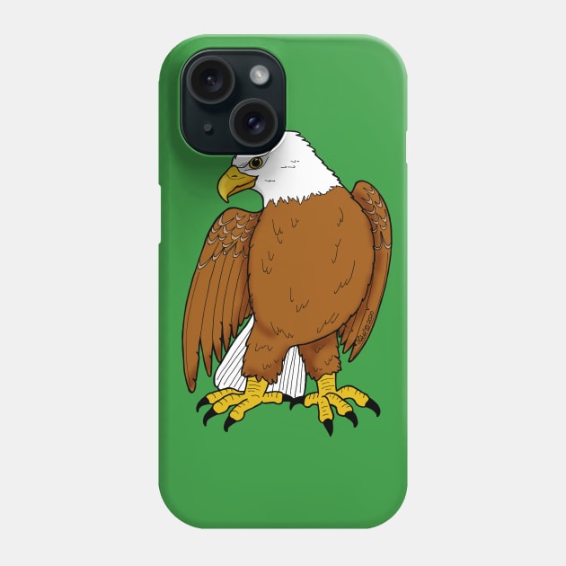 Bald Eagle Phone Case by HonuHoney