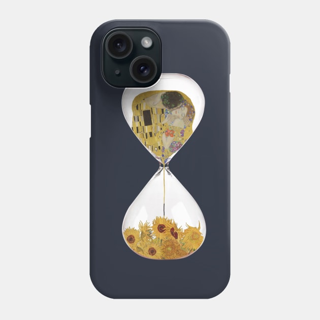 The kiss Klimt Phone Case by Illusory contours