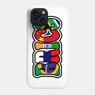 Brics Country Flags Phone Case