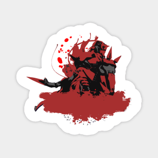 Elric Brothers Red/Grey Version Magnet