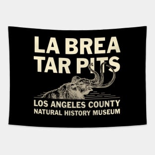 La Brea Tar Pits 1 by © Buck Tee Originals Tapestry