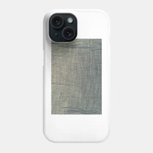 Piece of cotton fabric with creases and crumpled Phone Case