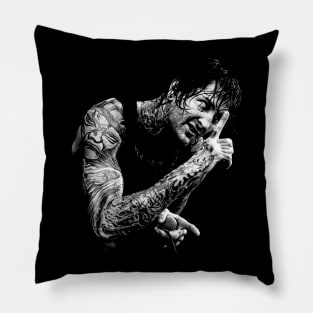 Mitch Lucker Vintage Pillow