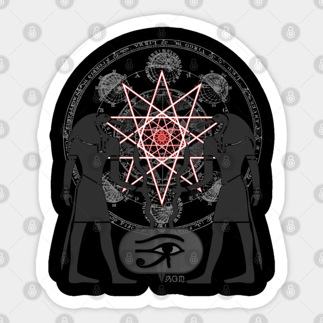 Spiritual stickers: Design stickers featuring spiritual symbols