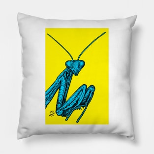 PRAYING MANTIS .1 Pillow